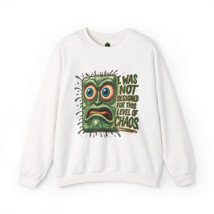 Chaos Pad – Overwhelmed Maxipad Crewneck